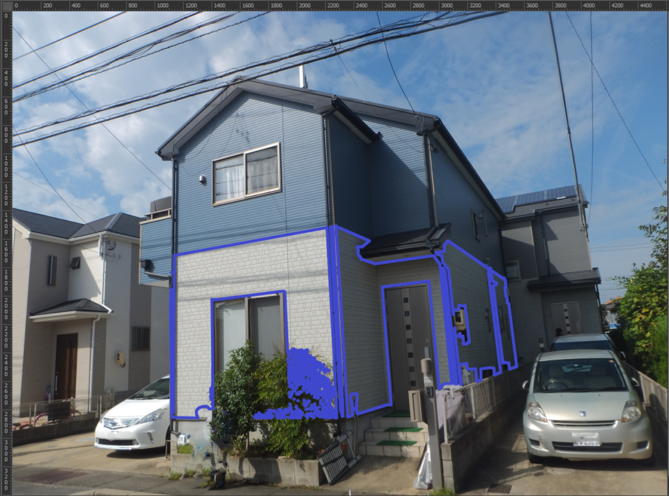 ２色⇒１色へのプロセス